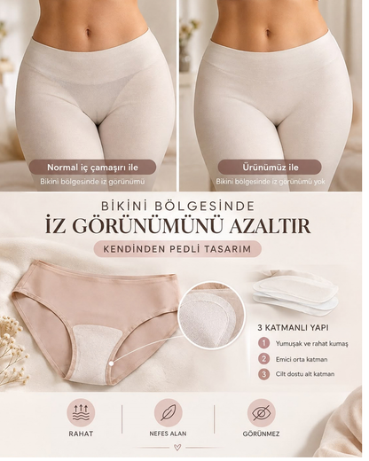 Bikini Bölgesi İz Önleyici Külot